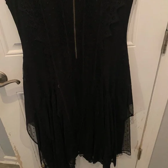 All Saints Black Midi Dress - Picture 9 of 9